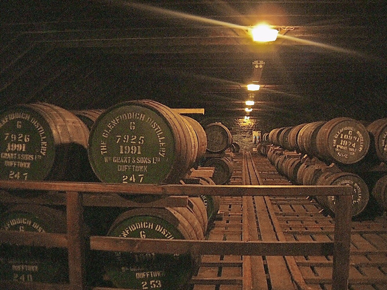 In den Warehouses der Speyside-Destillerien – hier Glenfiddich – lagern hervorragende Zigarrenbegleiter. © Markus Höller